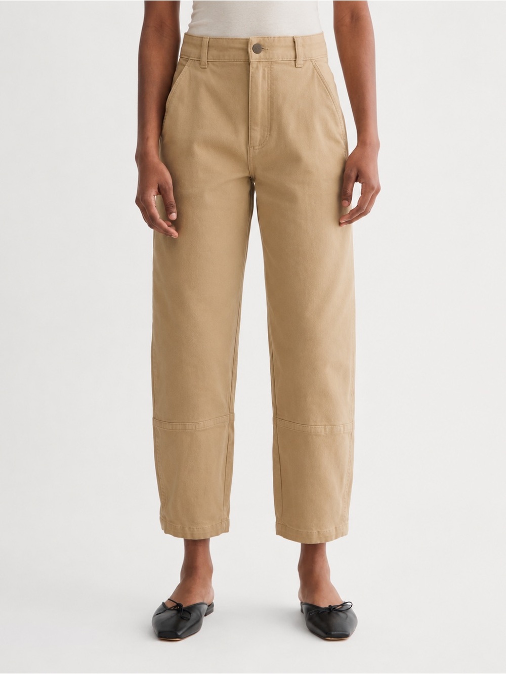 Everlane Utility Barrel Pant Khaki Size 14
